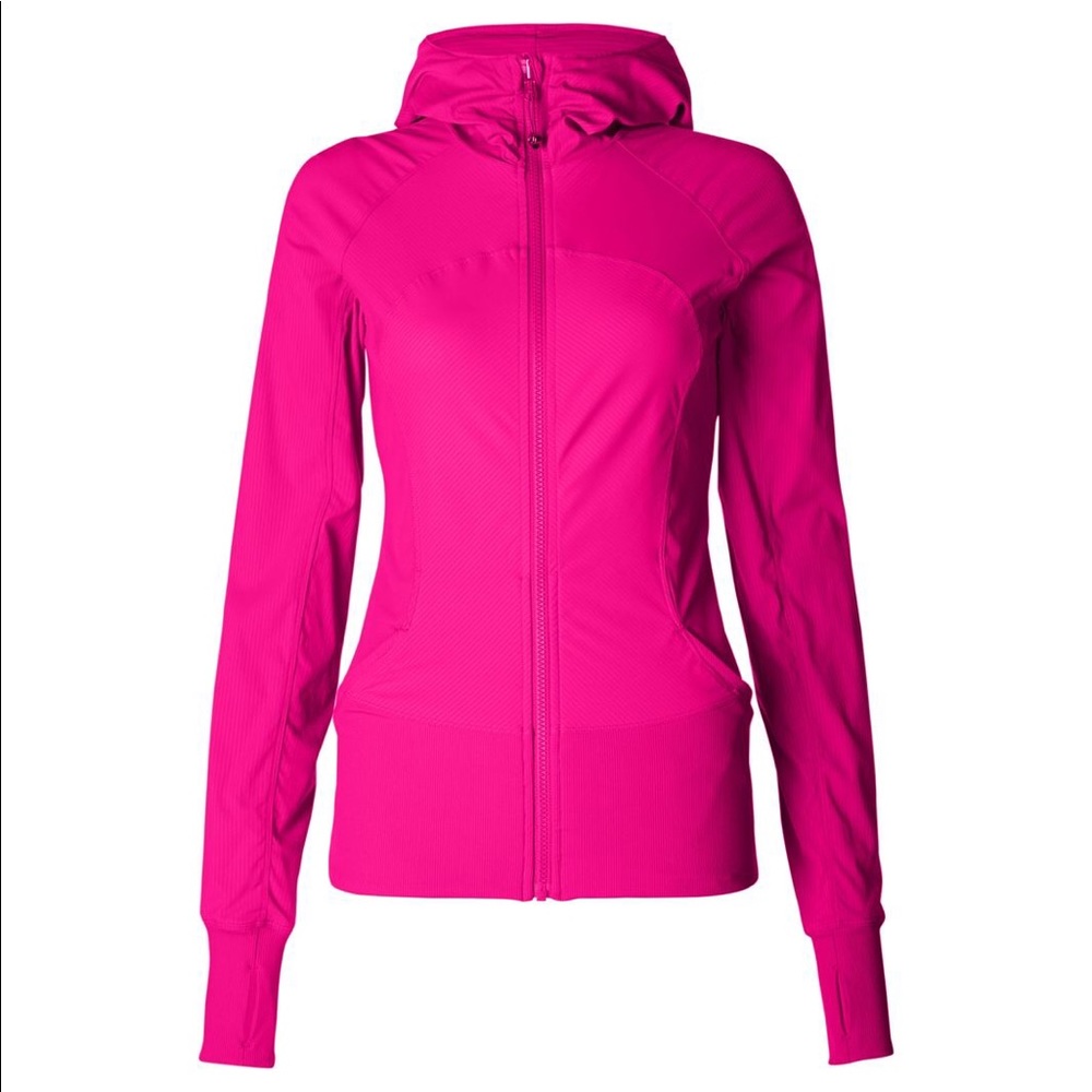 Lululemon In Flux Reversible Hot Pink Jacket